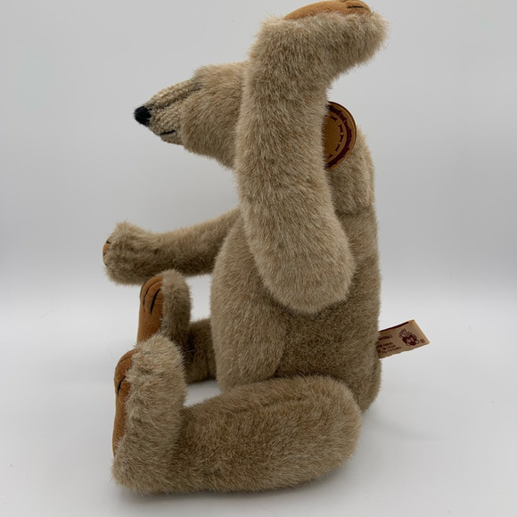 Heartfelt Collectibles George Bear Denise Purrington Rare Plush‎ Jointed Brown - Picture 6 of 12